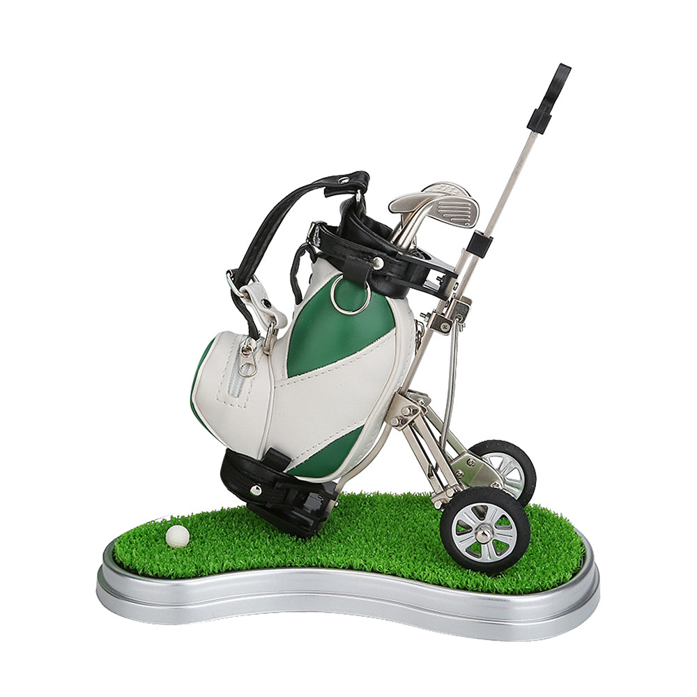 Golf Pen Holder, Green White