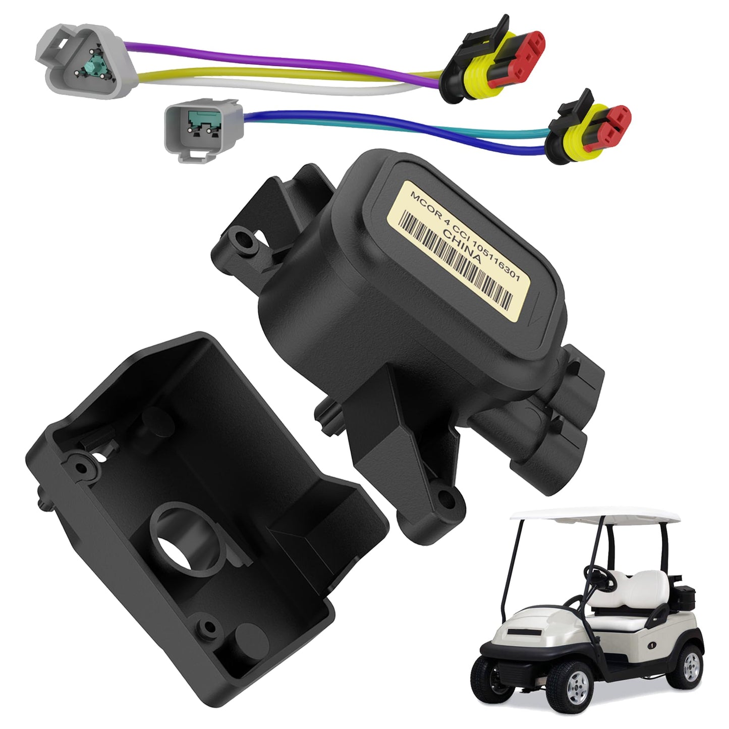 Golf Cart MCOR 4 Conversion Kit for Club Car DS 2001-2004, Carryall 48V / AM293001 103327901