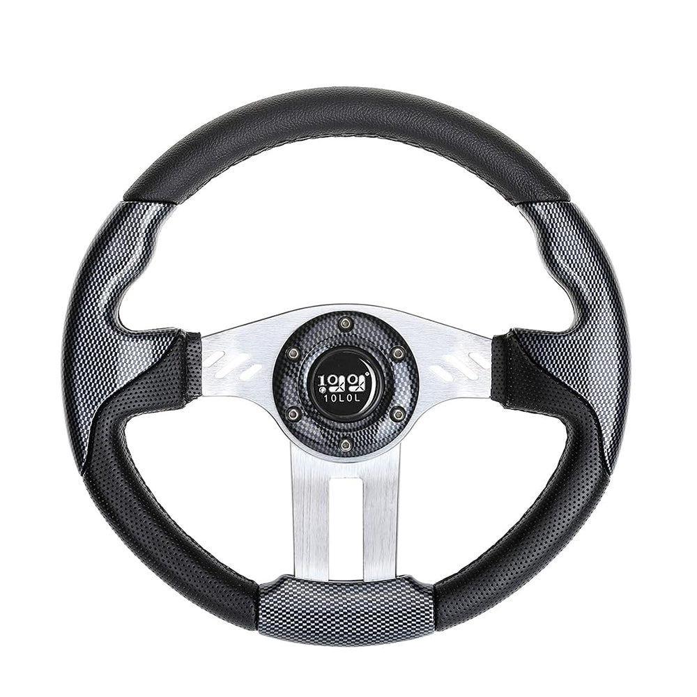 Golf Cart Steering Wheel, Style 3, Grey