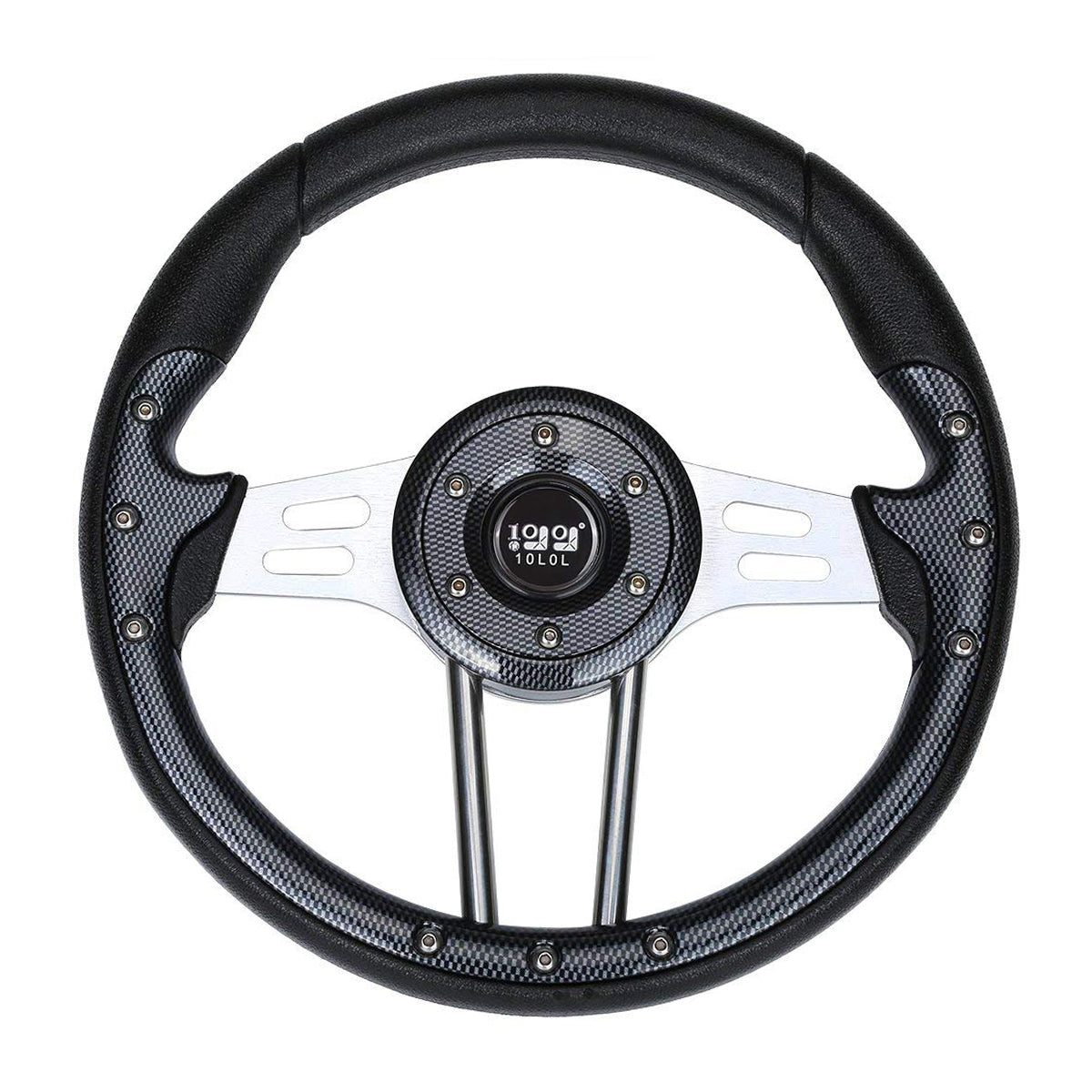 Golf Cart Steering Wheel, Style 4, Grey