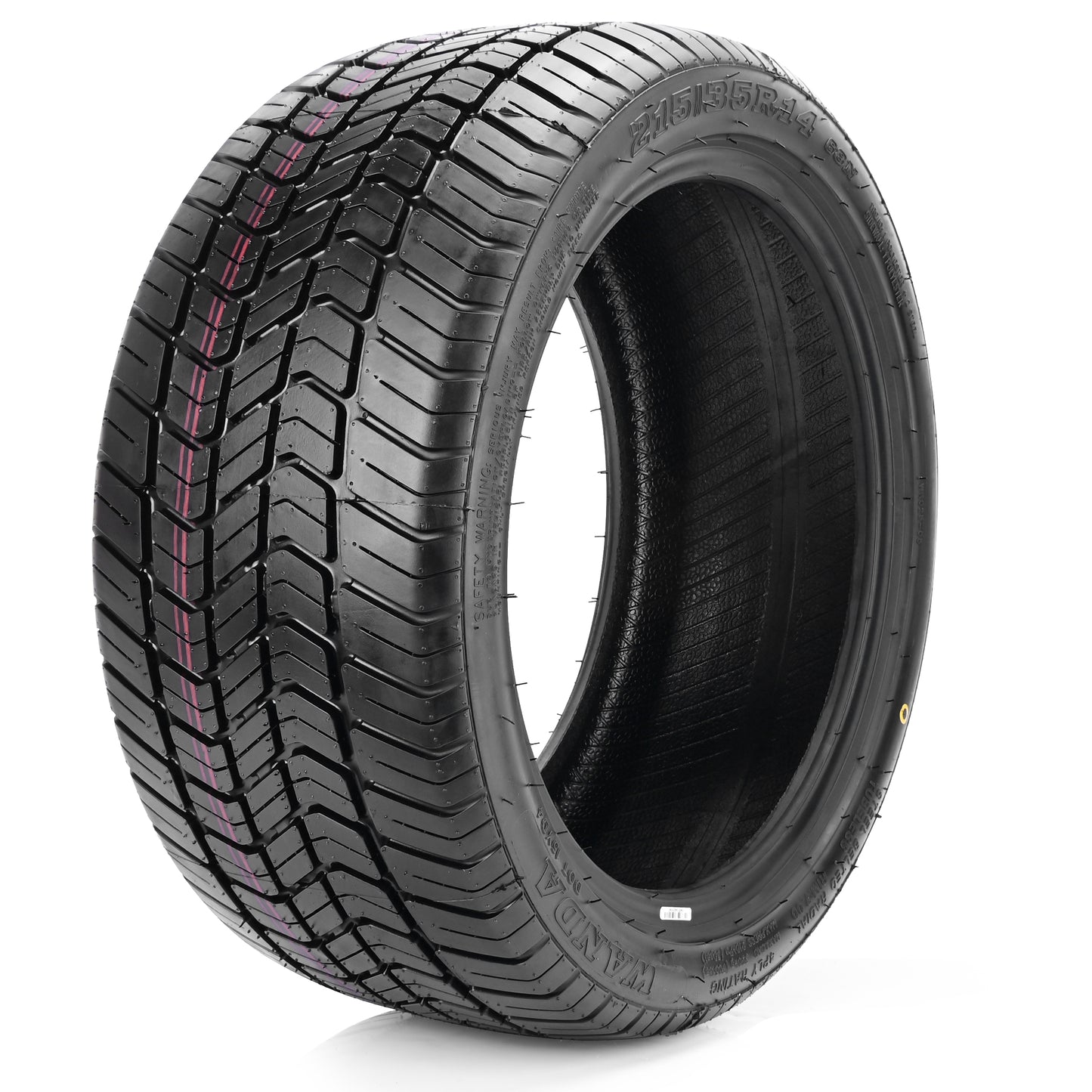 WANDA Golf Cart Street Tires, Size 215/35-R14