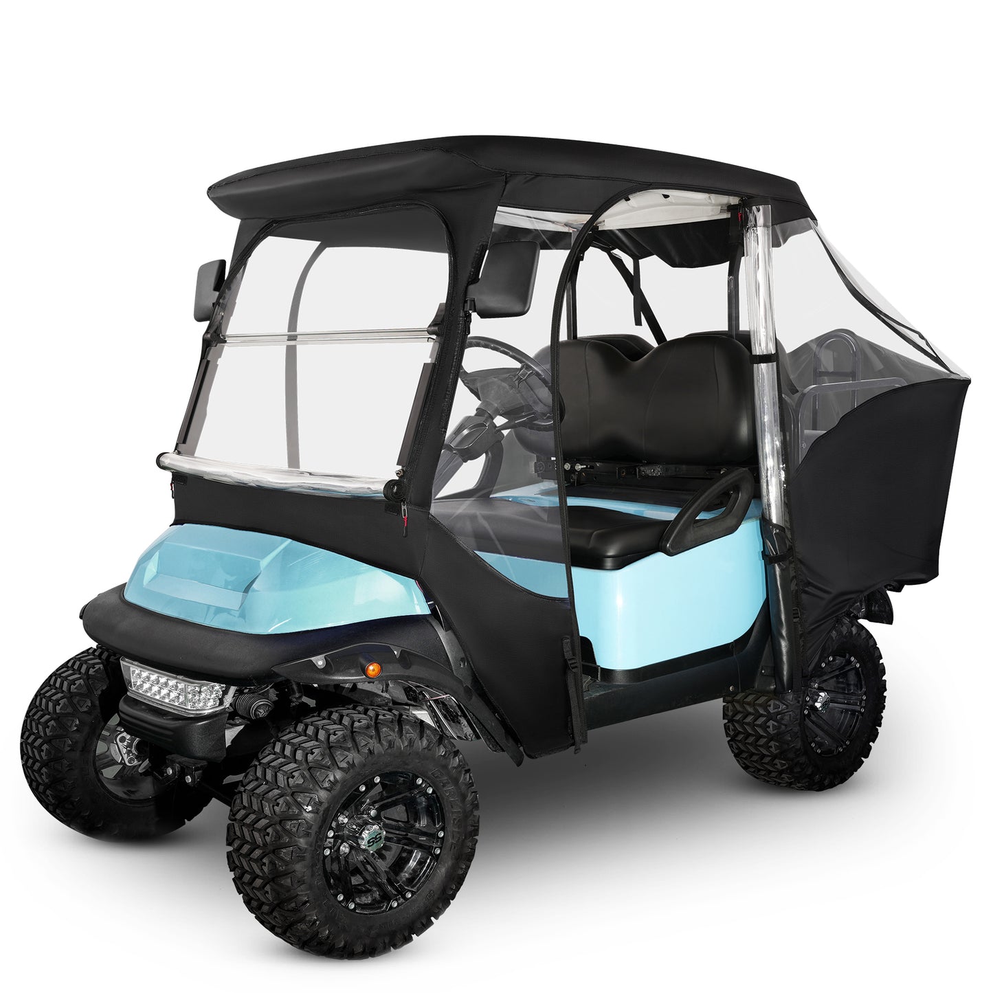 Black Primary Enclosures for 4 Passenger Club Car Precedent