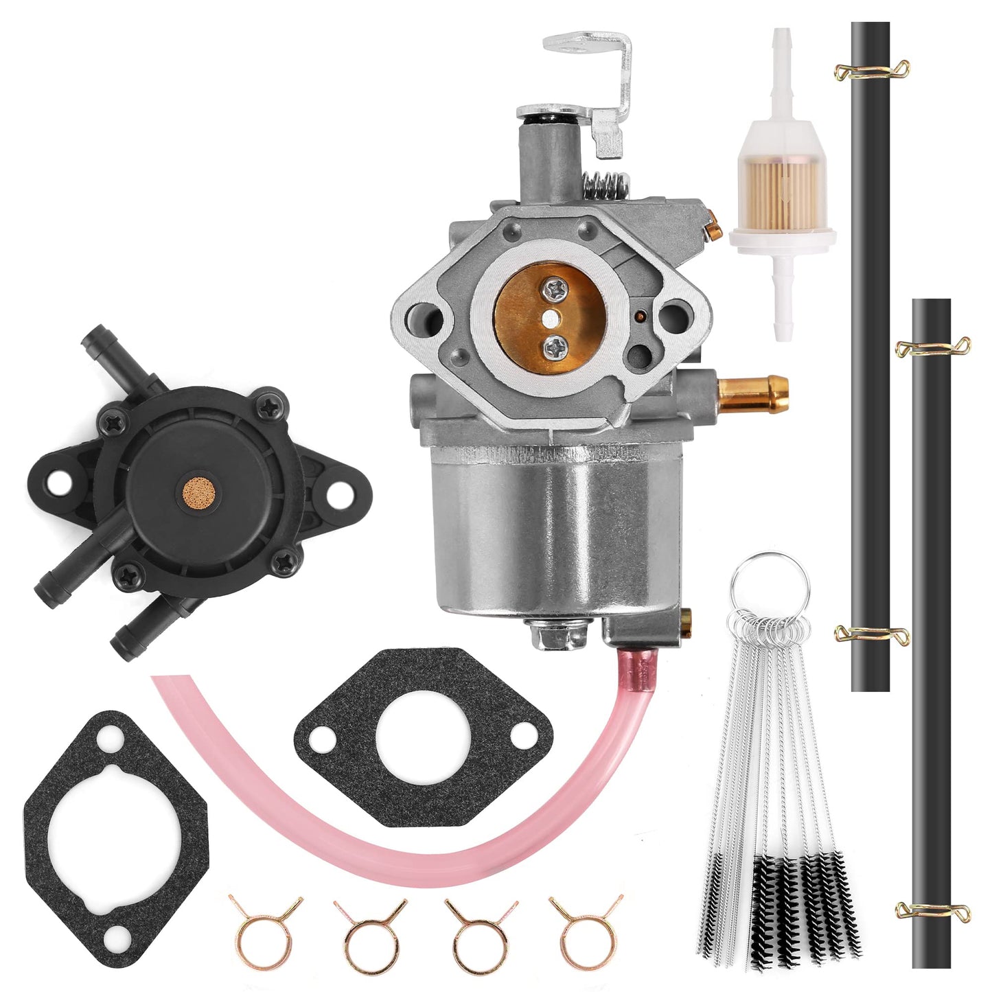 Golf Cart Carburetor Fuel Pump Kit for Club Car DS Precedent, Turf, Carryall 1996-up / 1016441-01 1018059-01 1019059-01 1035245-01 1016478 1016438 1016439 1016440 1016441 72873G01