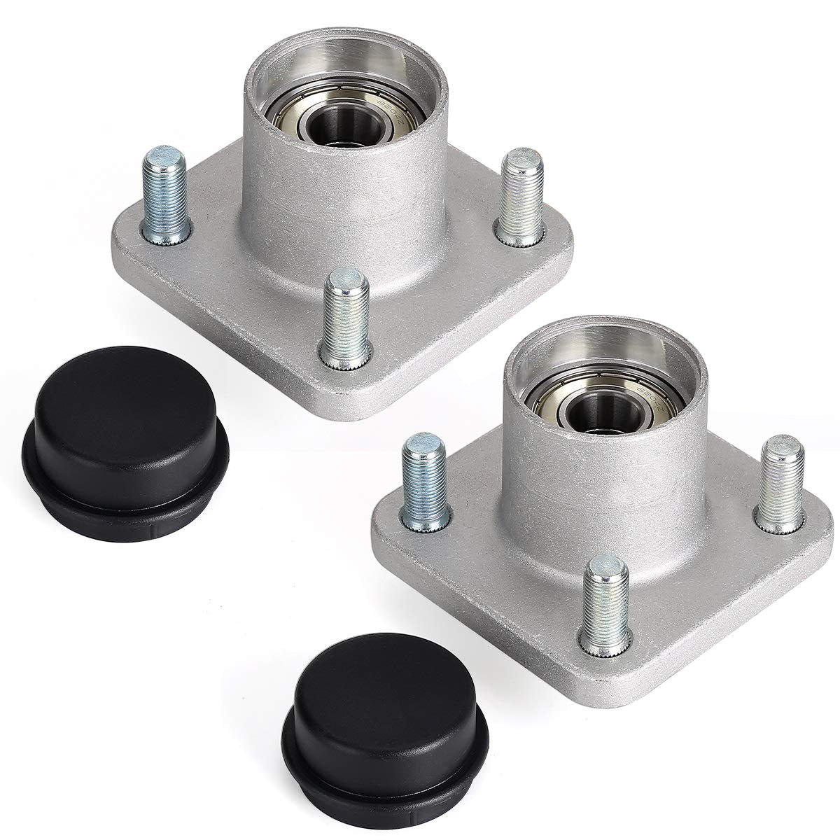 Golf Cart Front Wheel Hub Assembly Kit for EZGO RXV 2008-up / 609603 19862G1 602340 602341 12091G2