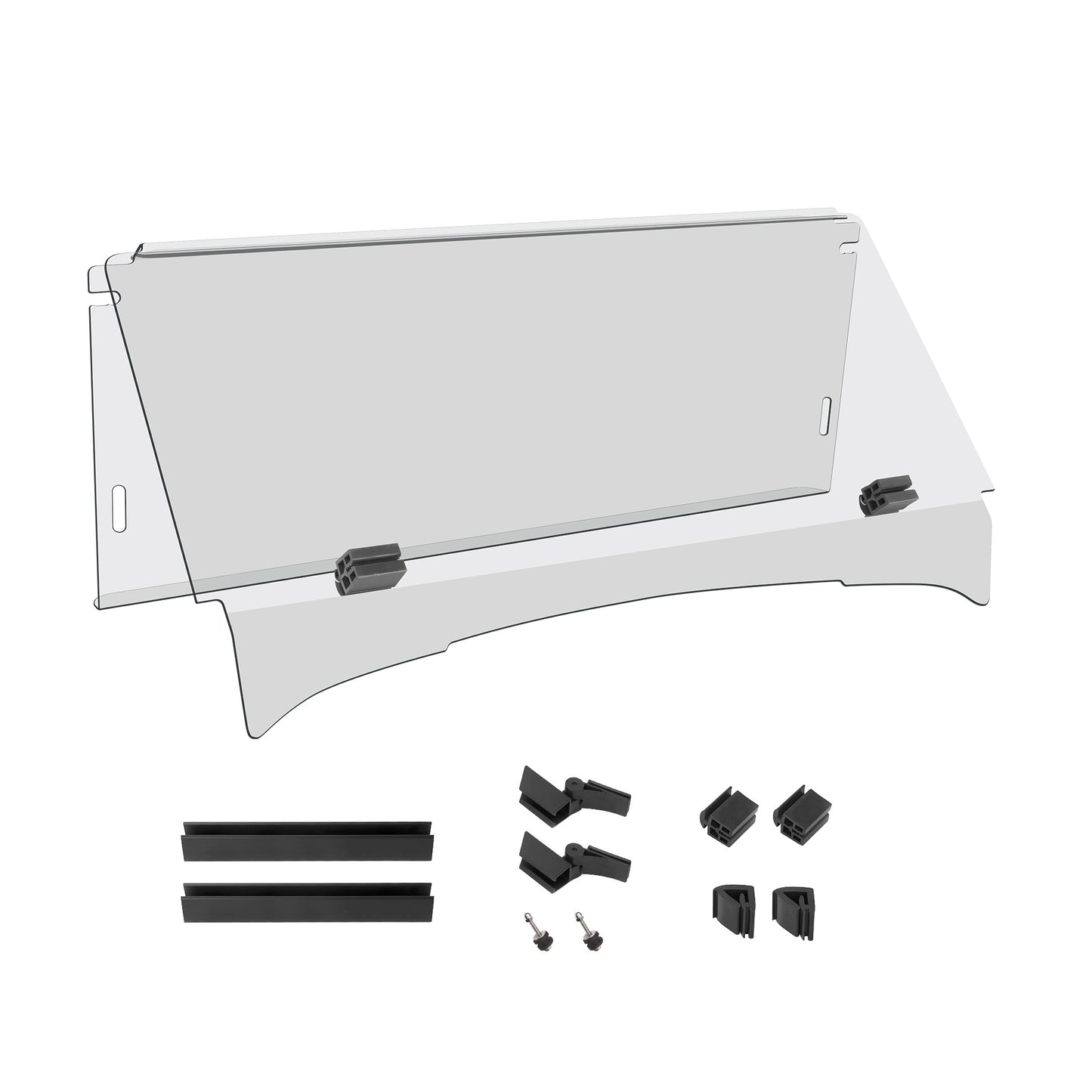 Golf Cart Clear Acrylic Windshield for EZGO TXT 1995-2004