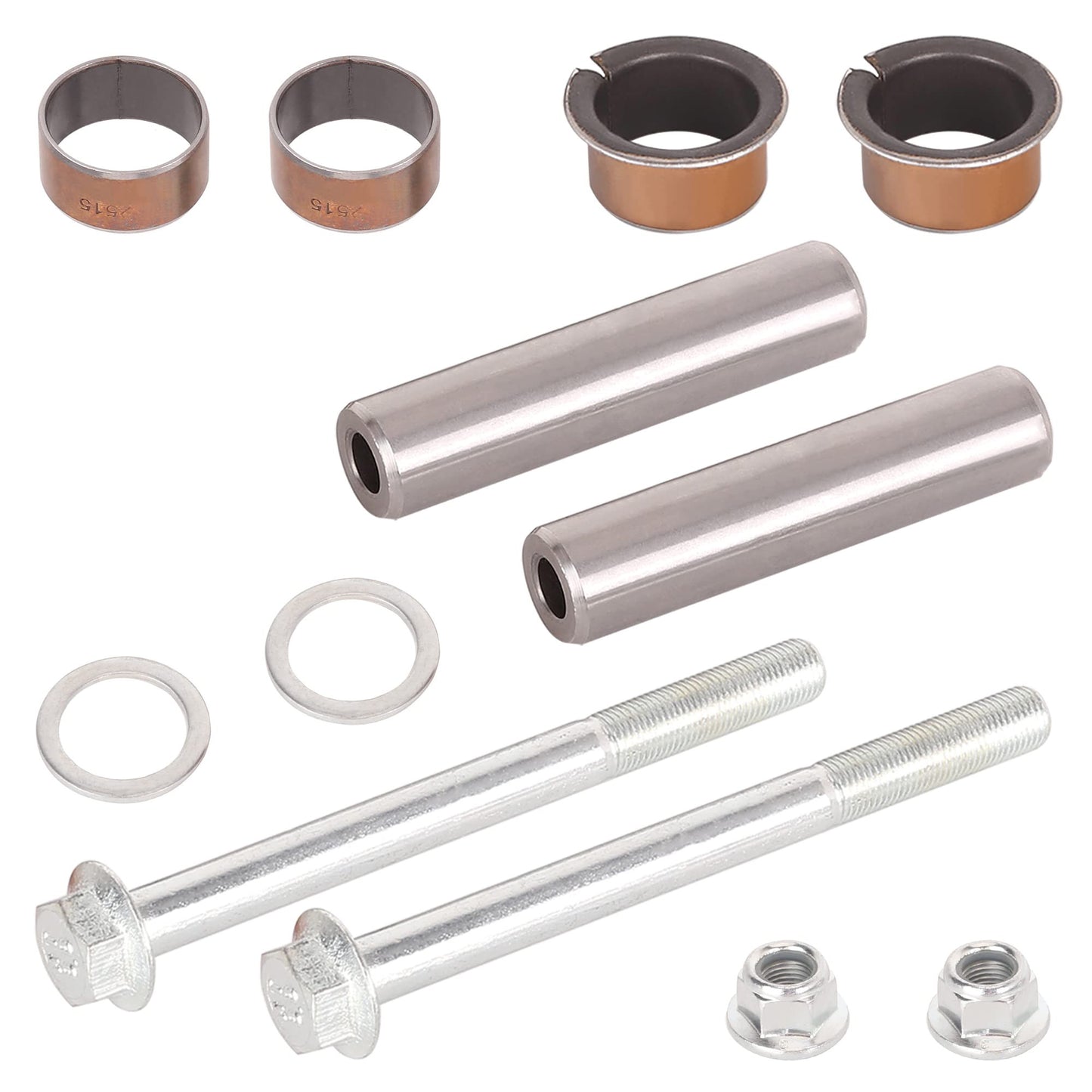 Golf Cart Spindle Kingpin Bushings Kit EZGO RXV 2008-up, 2 FIVE 2010-2013 Electric / 601707 614034 601915 601916 601920