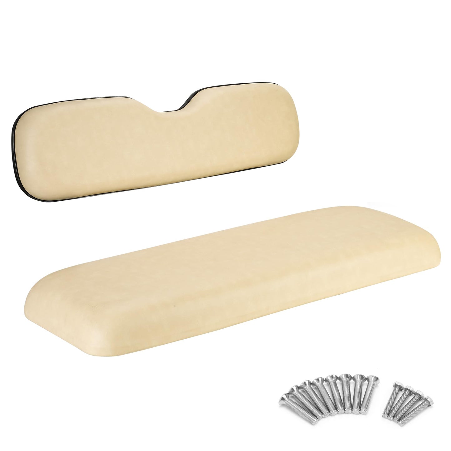 Golf Cart Rear Seat Cushions for Rear Seat, Beige