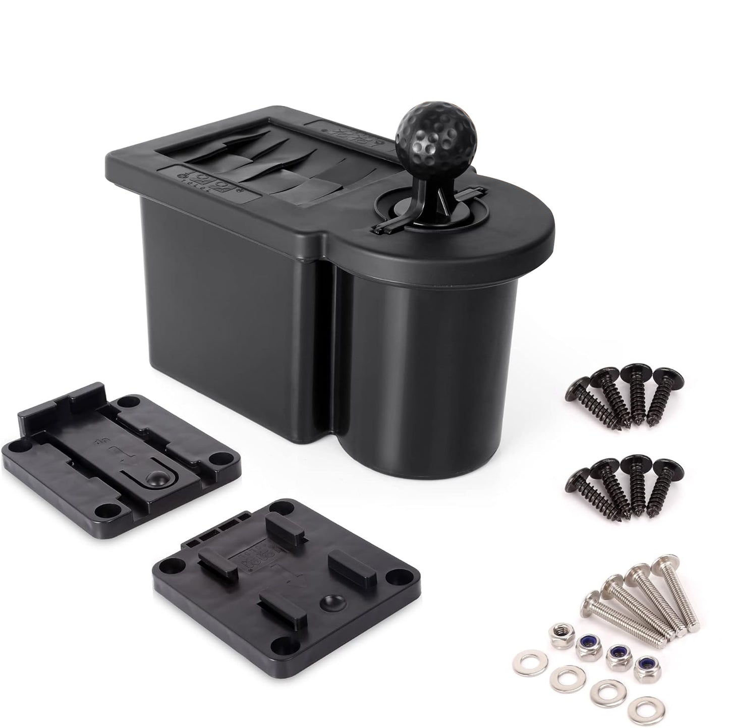 Golf Cart Ball Washer, Black