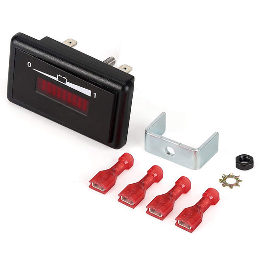 Golf Cart Battery Meter, 36V Square