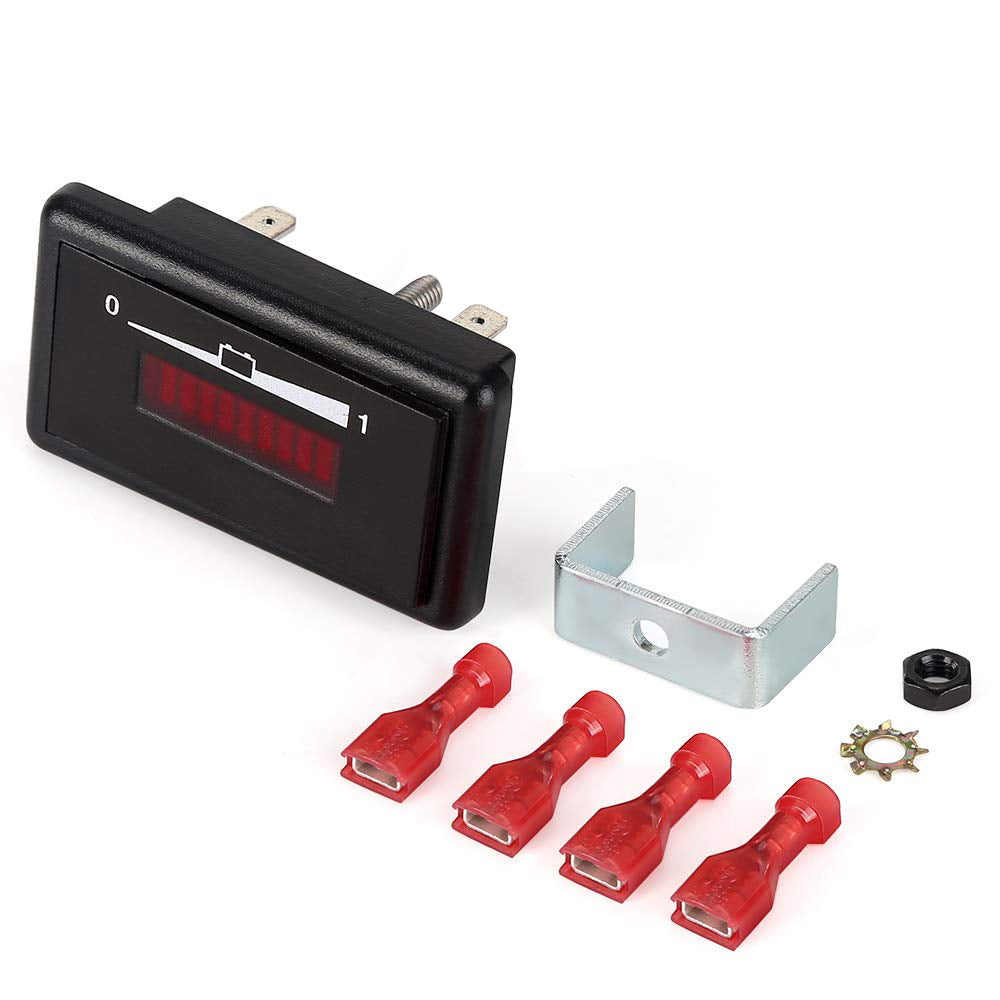 Golf Cart Battery Meter, 48V Square