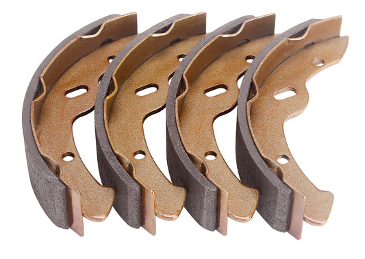 Golf Cart Brake Shoes Kit for EZGO TXT Medalist 1997-2009.5, EZGO RXV Gas 2008-up, EZGO Workhorse 1996+, Yamaha G9 G11 G14 G16 G19 G20 G21 G22 G23 G27 G28 1991-2008 4-cycle, also for Cushman Columbia / 27943-G01