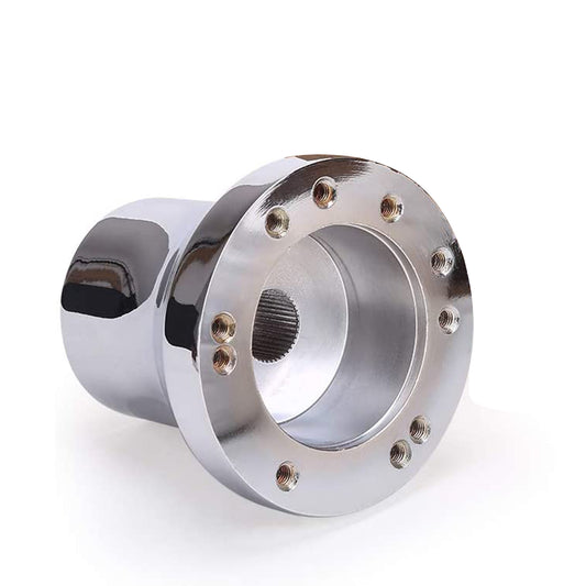 Golf Cart Silver Steering Wheel Adapter for EZGO TXT RXV