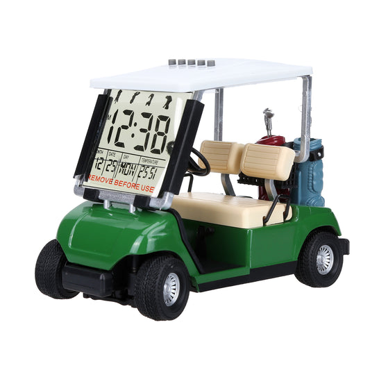Golf Cart LCD Display Mini Clock, Green