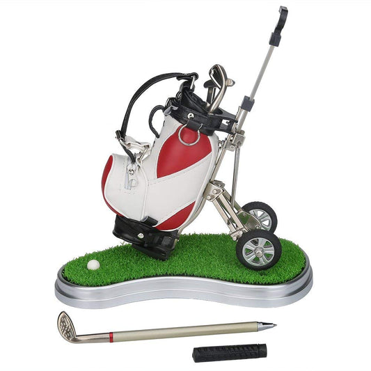 Golf Pen Holder, Red White