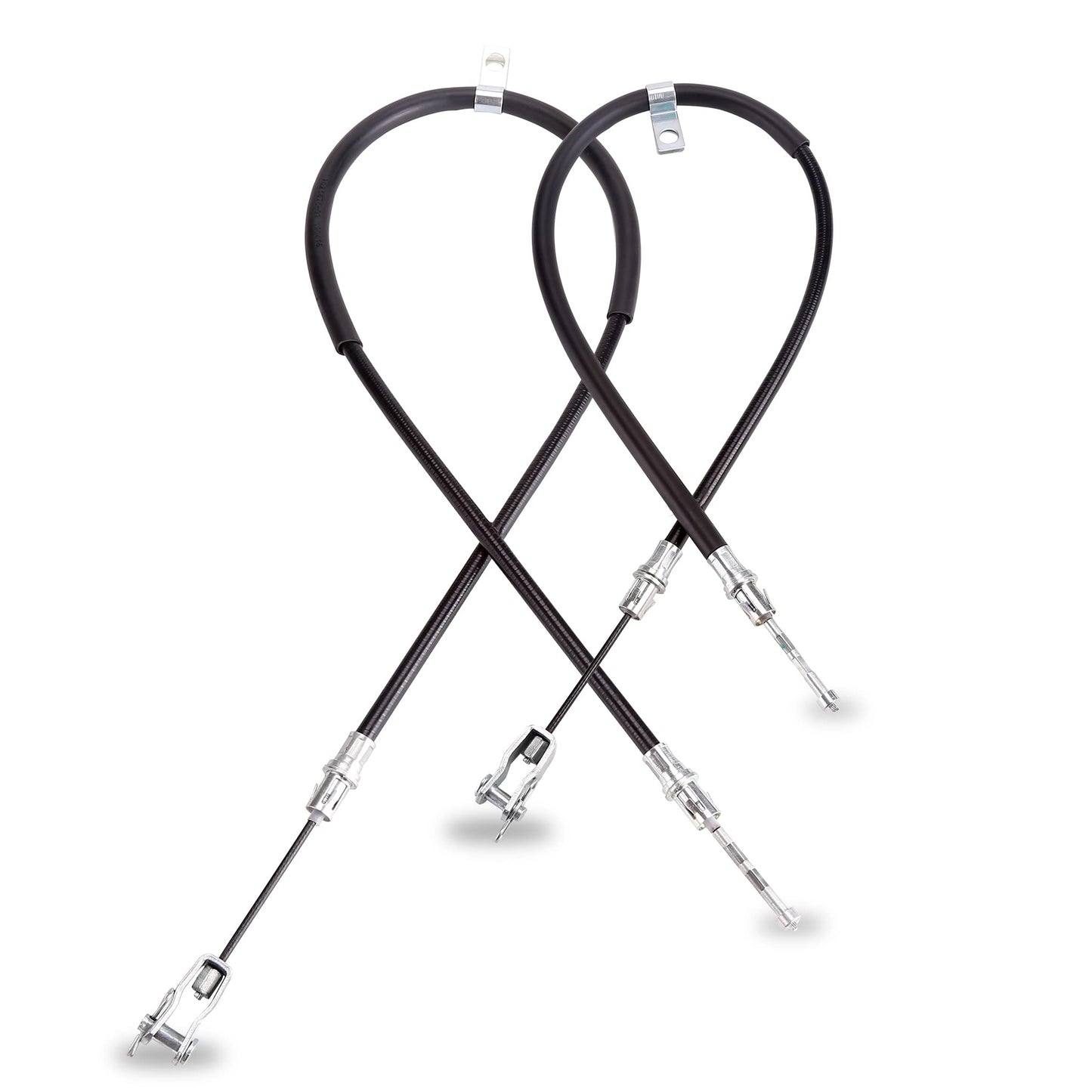 Golf Cart Brake Cable Set for Club Car Precedent 2004-up, Tempo 2018-up / 103528701 102557501 103528702 102557502