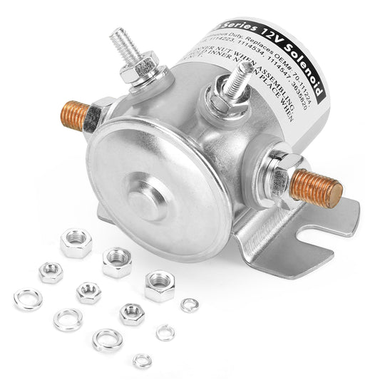 Golf Cart 12V Solenoid for EZGO Marathon 1979-1994 & Cushman Gas / 16542G1 16542-G1 889673 70-111224 3635820
