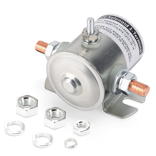 Golf Cart 12V Solenoid for EZGO / 1114240 1114241 1114538 97240-X 70091714 974-1215-10-16