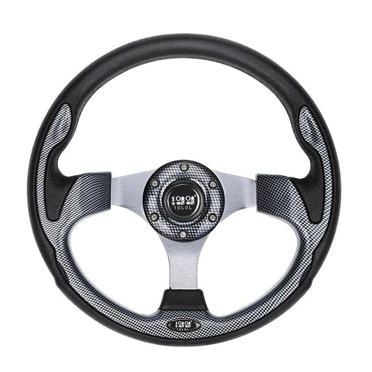 Golf Cart Steering Wheel, Style 1, Grey