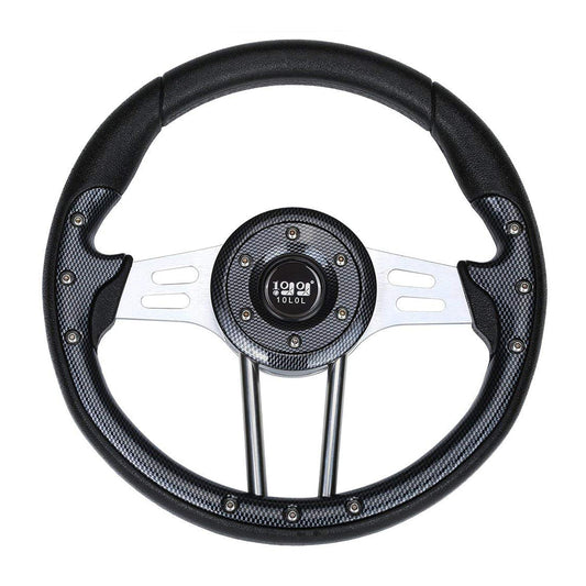 Golf Cart Steering Wheel, Style 4, Grey