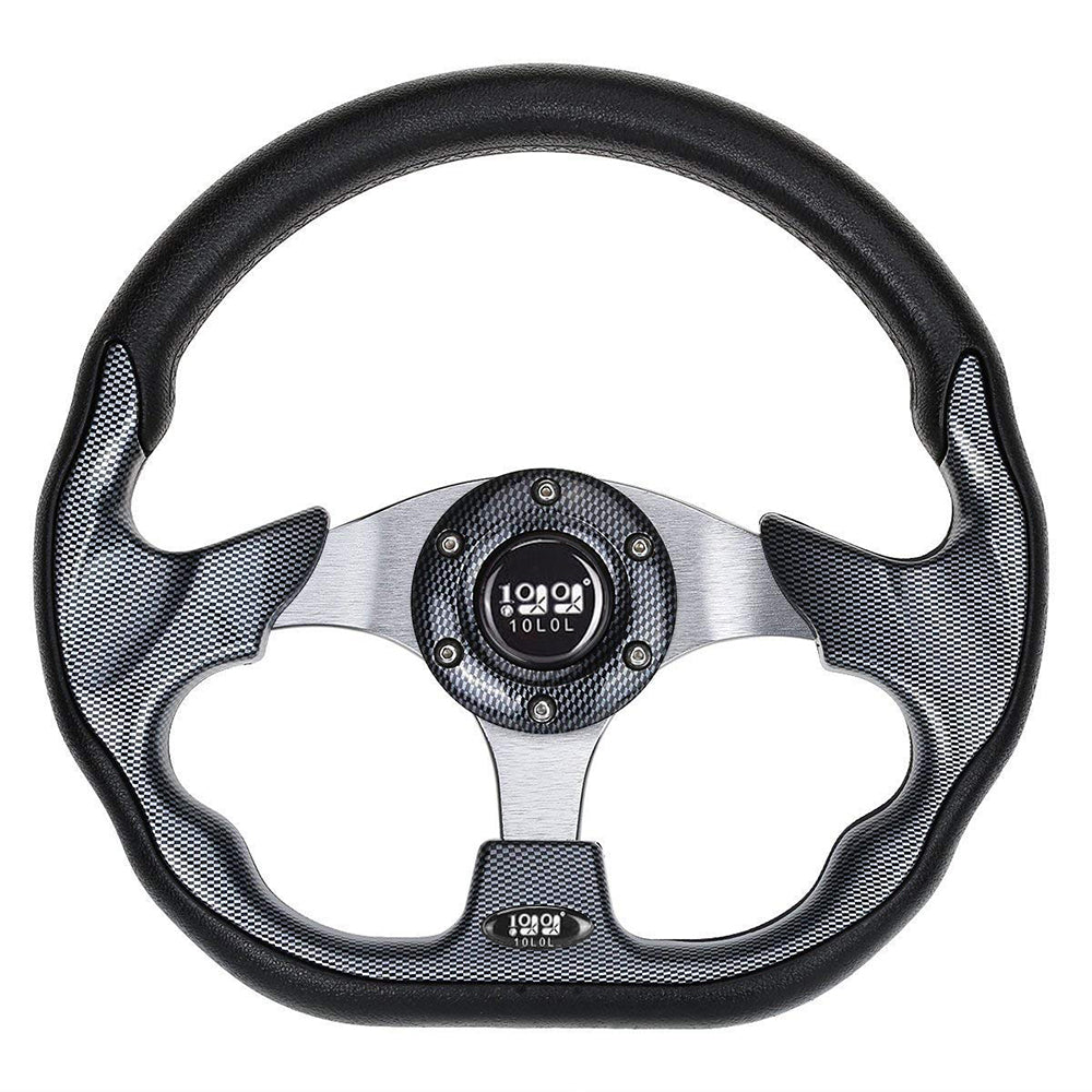 Golf Cart Steering Wheel, Style 2, Grey