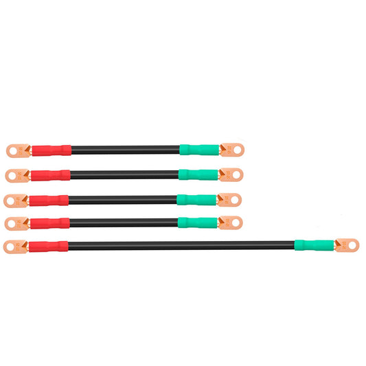 (24cm*1, 17cm*4) Battery Cables for EZGO TXT Medalist 1994-up