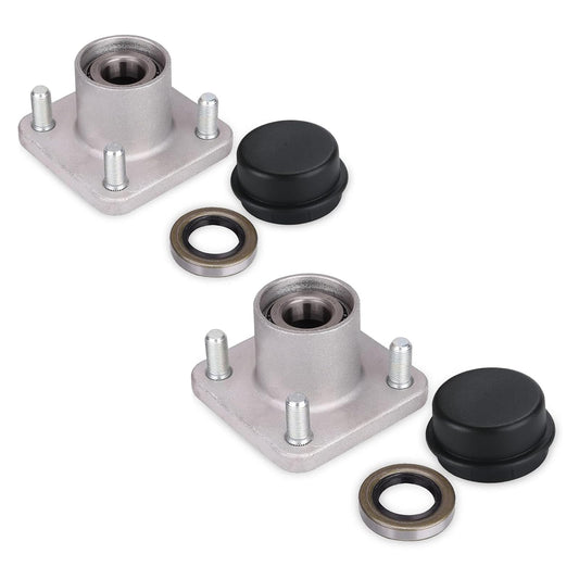 Golf Cart Front Wheel Hub Assembly Kit for 1979-2001.5 EZGO TXT Marathon Medalist ST 350 & Workhorse / 19058-G2 19932-G1 17477-G1 12992-G1 14926-G1
