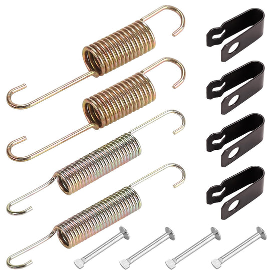 Golf Cart Brake Shoes Spring Kit for EZGO TXT Medalist 1997-up, Workhorse 1996+, Yamaha G9-G22 / 27943-G01 27945-G01 70794-G01 70795-G01 JN3-F5331-00 JN3-F5340-00 JN3-F5341-00 JG5-F5330-00 JG5-F5331-01 JN3-F5330-00 JN6-F5331-01-00 27944G01 JG5819G-00