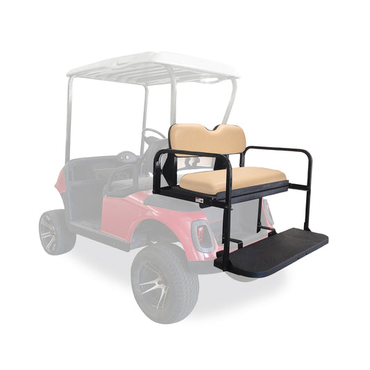 Golf Cart Beige Rear Seats Kit for EZGO RXV