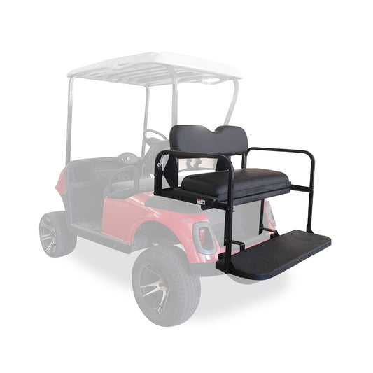 Golf Cart Black Rear Seats Kit for EZGO RXV