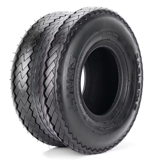 CARLSTAR LINKS Golf Cart Street Tires, Size 18*8.5-8