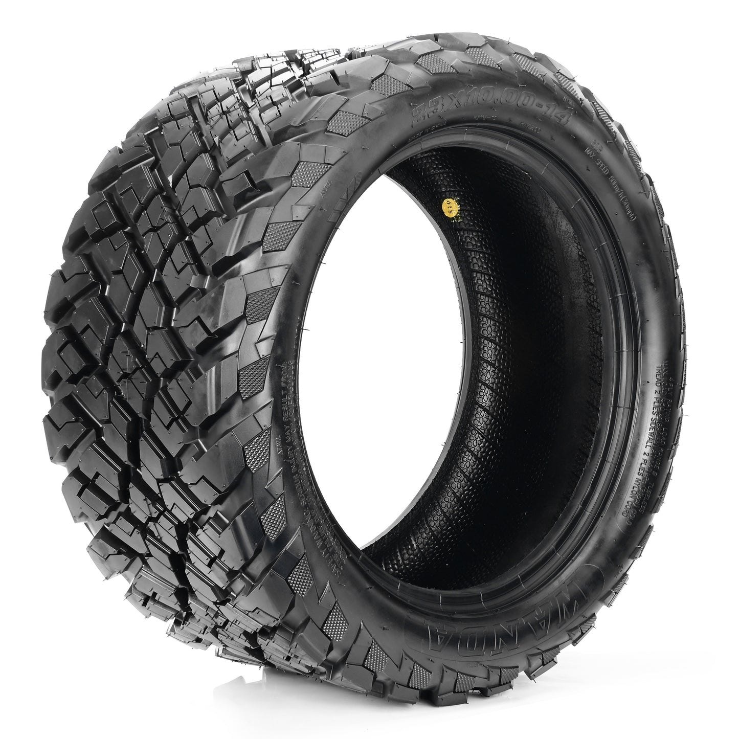 WANDA Golf Cart All Terrain Tires, Size 23x10-14