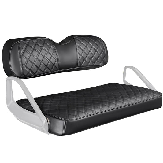 Golf Cart PVC Diamond Leather Front Seat Cover for EZGO TXT