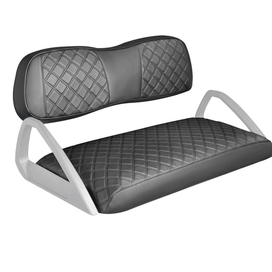 Golf Cart PVC Diamond Leather Front Seat Cover for Club Car DS