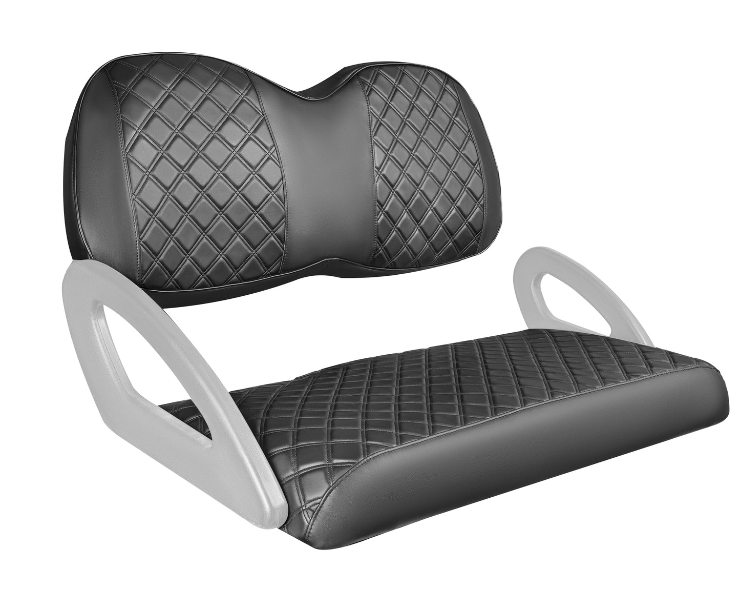 Golf Cart PVC Diamond Leather Front Seat Cover for Club Car Precedent