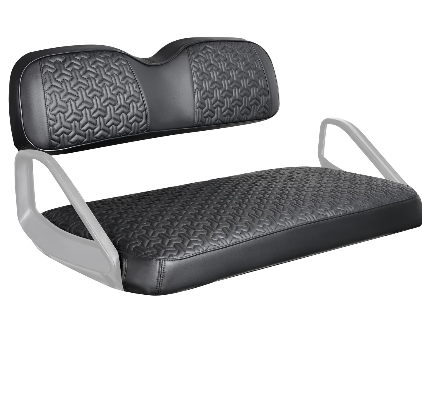 Golf Cart PVC Triangles Leather Front Seat Cover for EZGO TXT