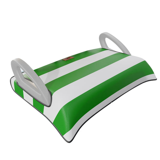 Golf Cart Seat Blanket for All EZGO Club Car, Green Stripes