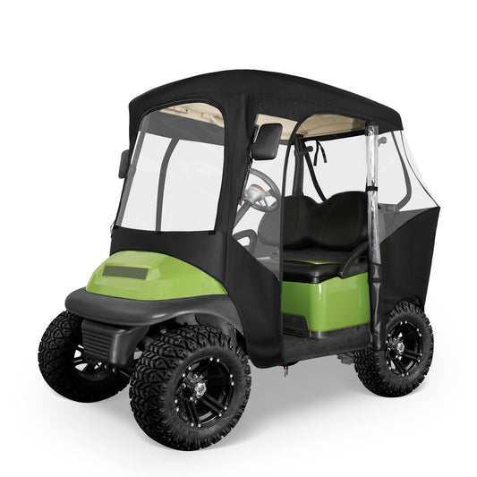 Black Primary Enclosures for 2 Passenger Club Car DS Precedent