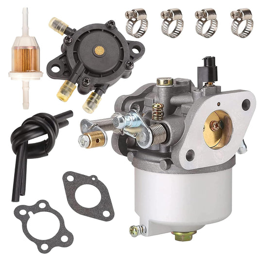 Golf Cart Carburetor Fuel Pump Kit for EZGO 1991-up 4 Cycle 295cc Engines, Medalist Marathon Freedom ST Carb / 26645-G01 26645-G03 26645-G04 72558-G03 72840-G01 603901 17553