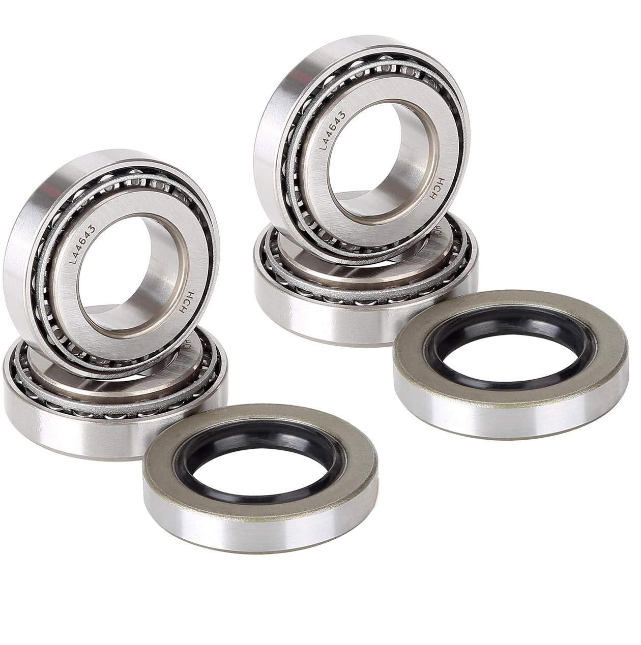 Golf Cart Front Wheel Hub Bearing Oil Seals Kit for Club Car DS & Carryall 1982-2002 / 1013135 1011393