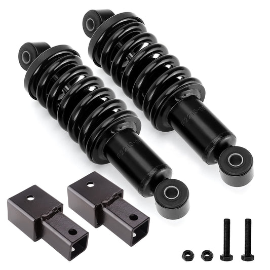 Golf Cart Heavy Duty Rear Shocks Kit for Yamaha G14 G16 G19 G20 G22 G29 Drive / JN4-F2210-00-00 JN3-F2210-00 JR6-F2210-00 JW2-F2210-10