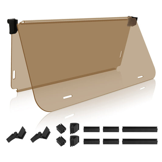 Golf Cart Tinted Acrylic Windshield for Club Car DS 1982-2000