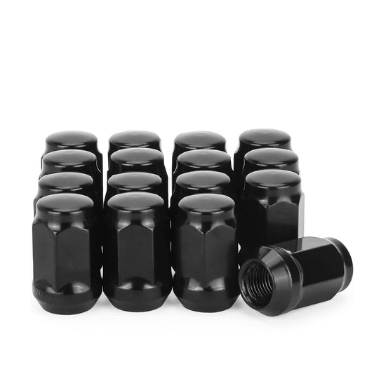 Golf Cart 1/2 inch-20 Black Wheel Lug Nuts for EZGO, Club Car