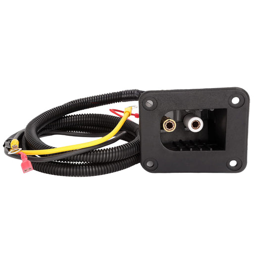 Golf Cart Charger Receptacle w/ Cord for 36V EZGO TXT Medalist / 73149-G01