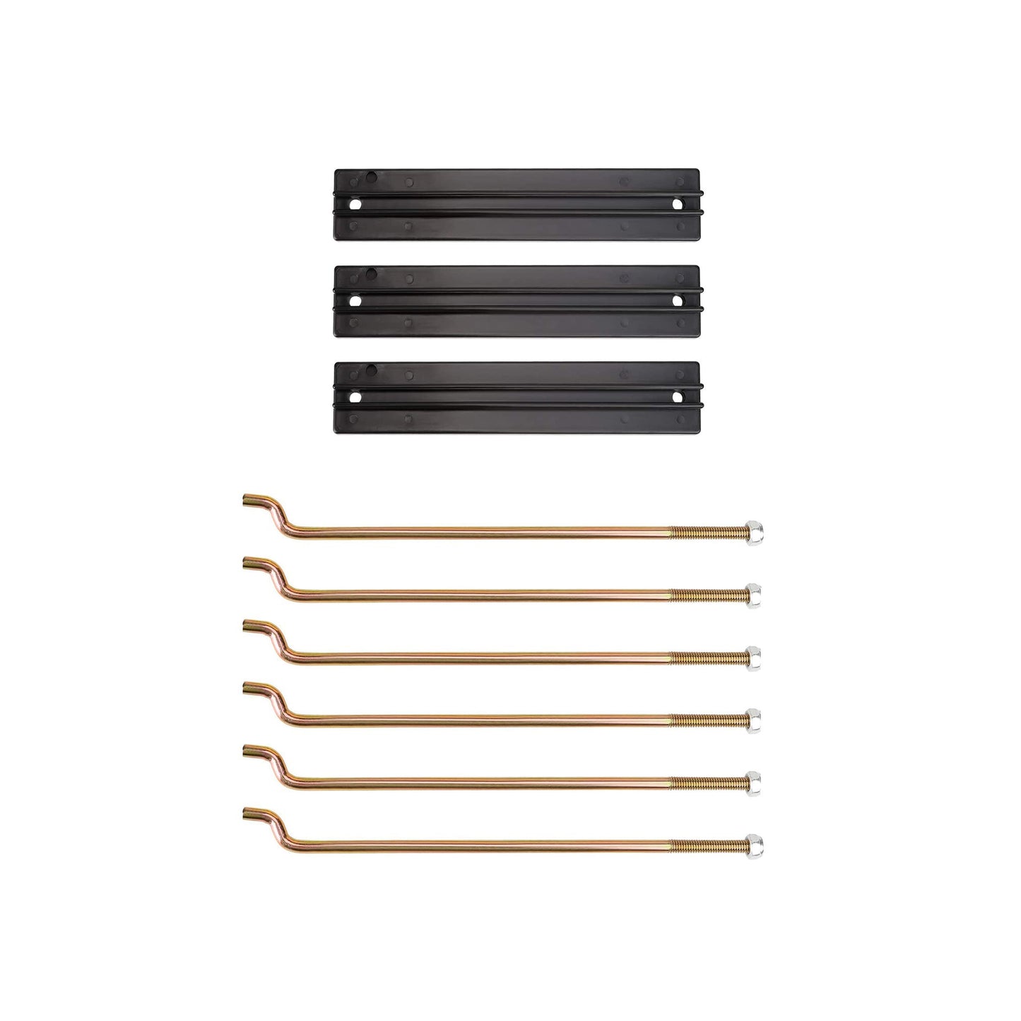 Golf Cart Battery Hold Down Kit for Club Car DS & Carryall 1998-2005 36V & 48V / 101090801 1010908 1013683 1010220 1015072
