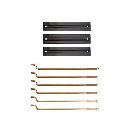 Golf Cart Battery Hold Down Kit for Club Car DS & Carryall 1998-2005 36V & 48V / 101090801 1010908 1013683 1010220 1015072