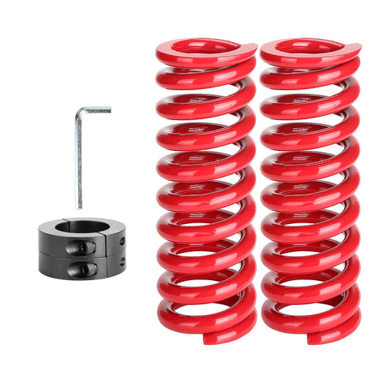 Golf Cart Heavy-Duty Red Rear Shock Kit for Yamaha G14 G16 G19 G20 G22 G29 Drive