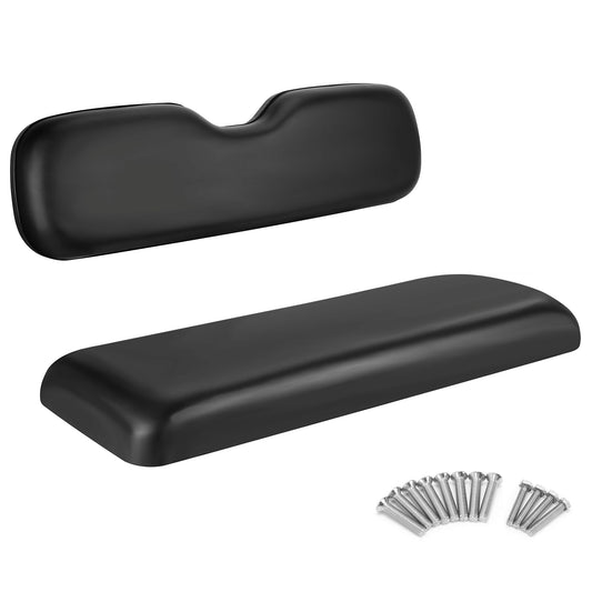Golf Cart Rear Seat Cushions for Rear Seat, Black