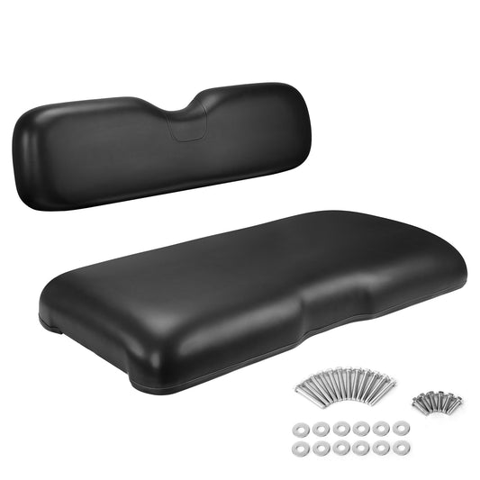 Golf Cart Front Seat Assembly for EZGO RXV 2008-up, Black