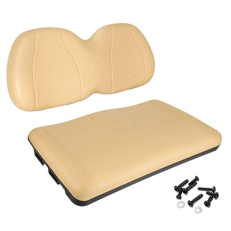 Golf Cart Front Seat Assembly for Club Car Precedent 2004-2011, Beige