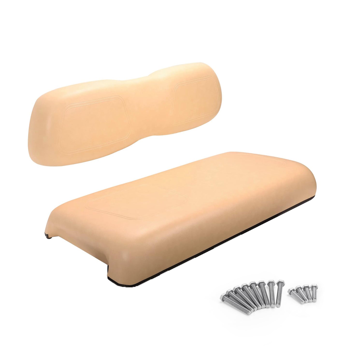 Golf Cart Front Seat Assembly for Club Car DS 2000.5-up, Beige